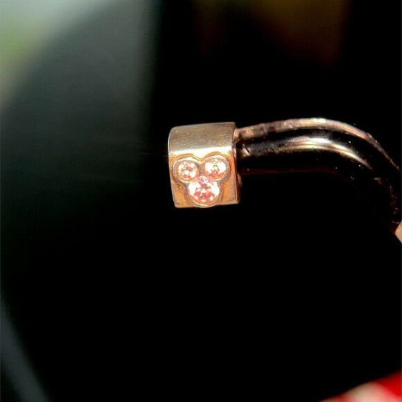 Disney Pink Cz Micky Mouse Chamilia Charm - Picture 4 of 4